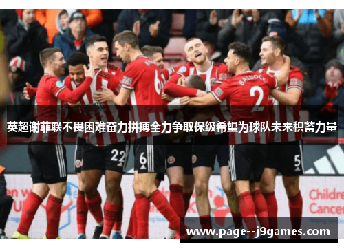 英超谢菲联不畏困难奋力拼搏全力争取保级希望为球队未来积蓄力量